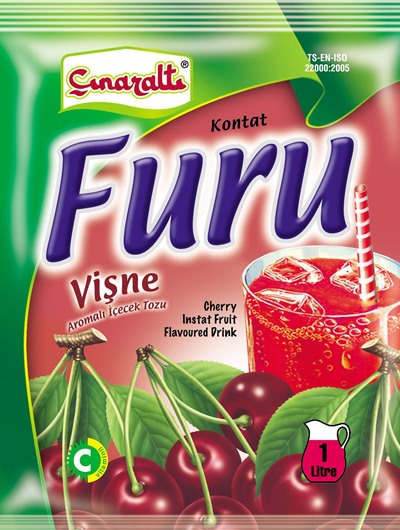 FURU VİŞNE AROMALI İÇECEK TOZU